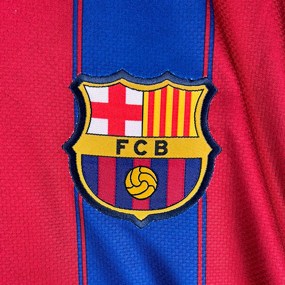 Barcelona 2009/2010 Player Issue Home Shirt - Fifa World Club Cup - Marquez 4