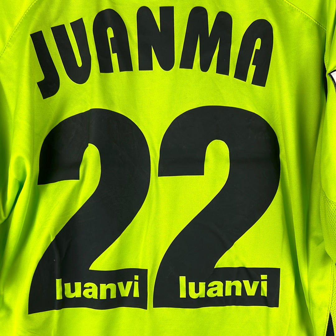 Levante 2007-2008 Match Worn Away Shirt - Medium - Juanma 22