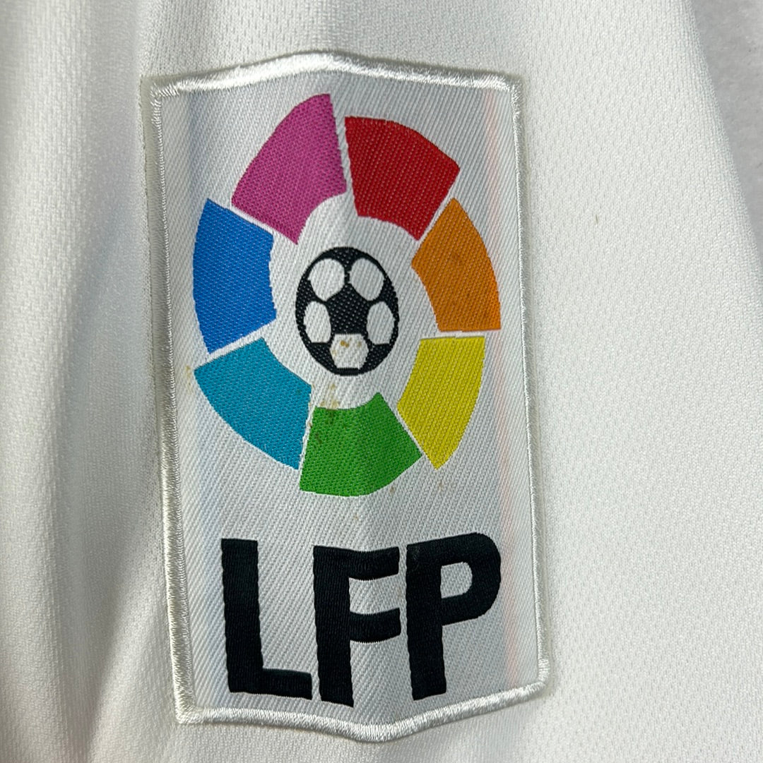 Barcelona 2007/2008 Pre-Match Worn Home Shirt - Sevilla - Puerta 16