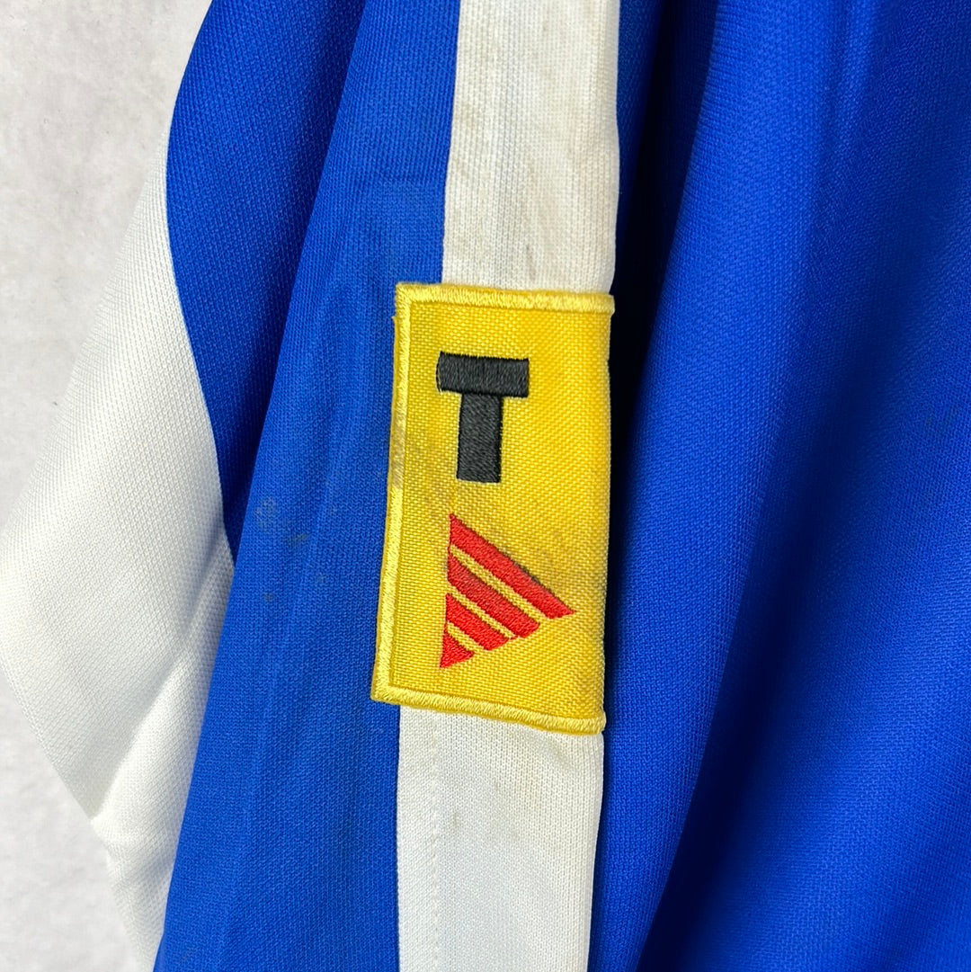 Espanyol 2004-2006 L/S Match Worn Home Shirt - XL - Fredson 15