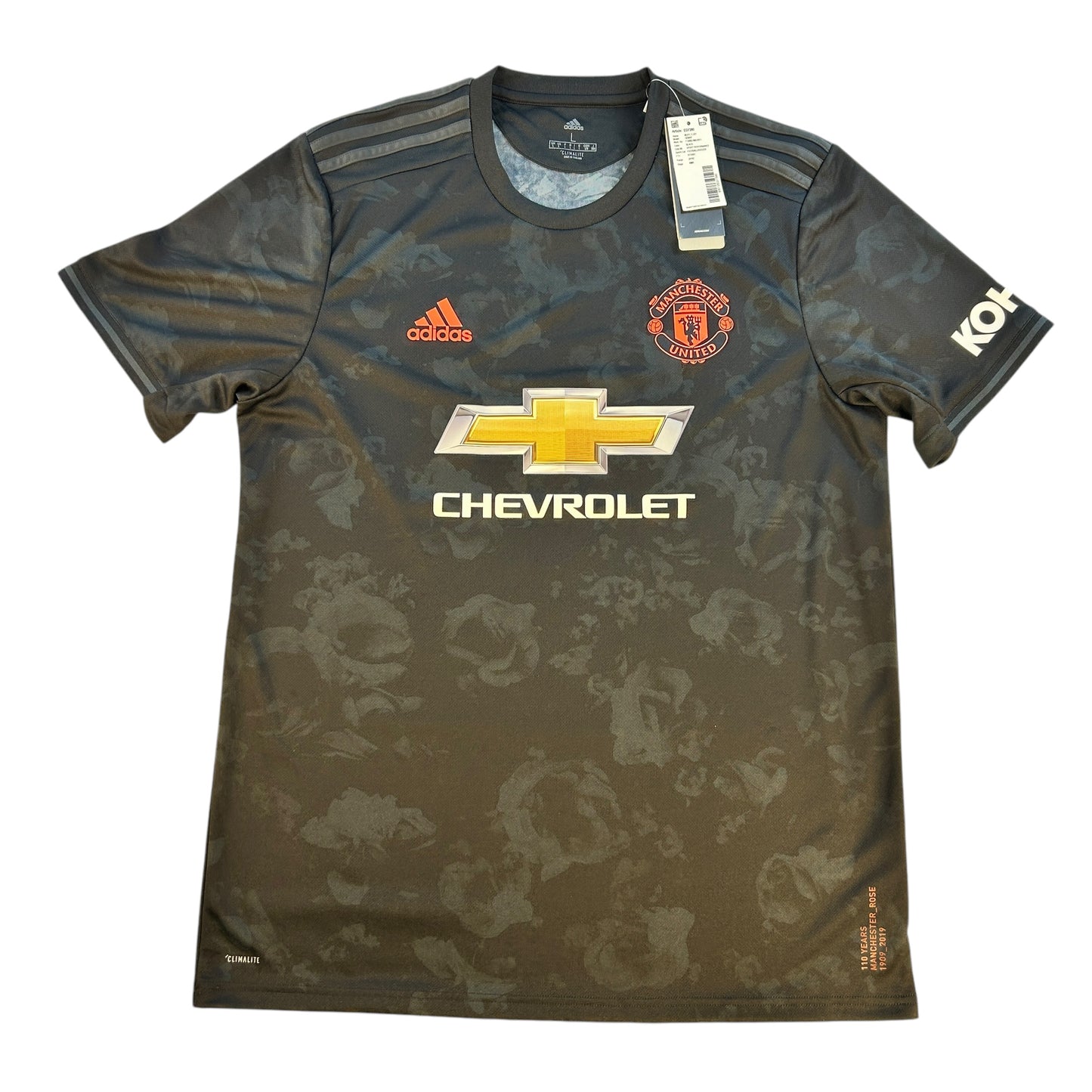 Manchester United 2019/2020 Third Shirt - Adults - New With Tags - Adidas ED7390