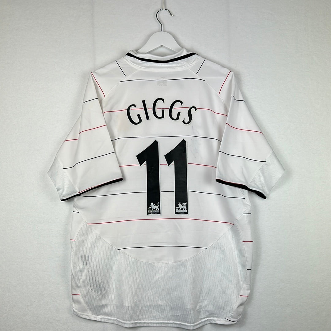 Manchester United 2003-2004-2005 Third Shirt - Large - GIGGS 11