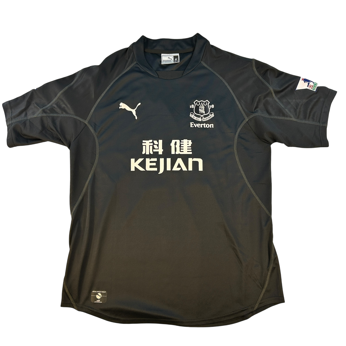 Everton 2002-2003 Player Issue Third Shirt - Rooney 18 - Signed