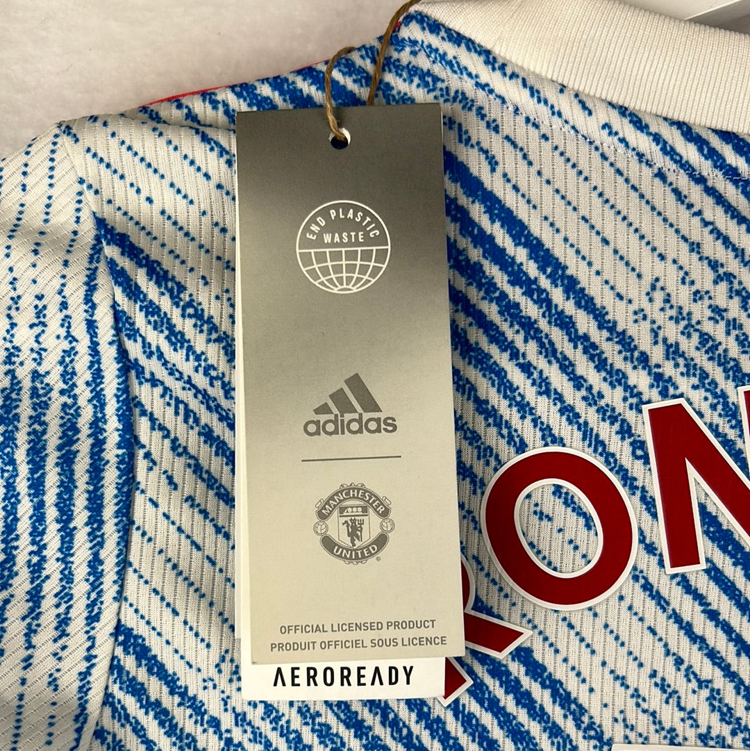 Manchester United 2021-2022 Youth Away Shirt - Age 7-8 - Ronaldo 7