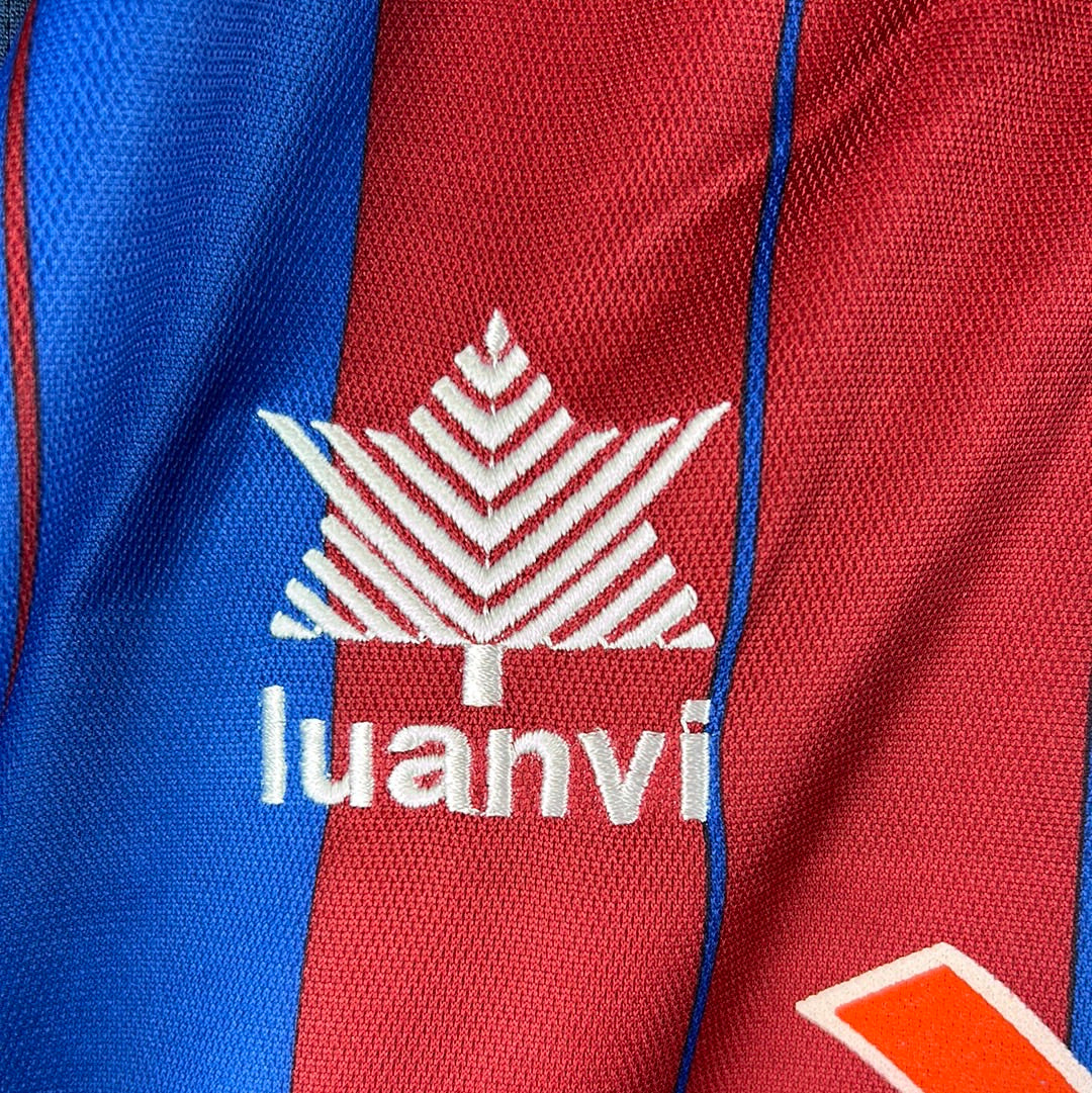 Levante 2006-2007 Player Issue Home Shirt - Large - Berson 12