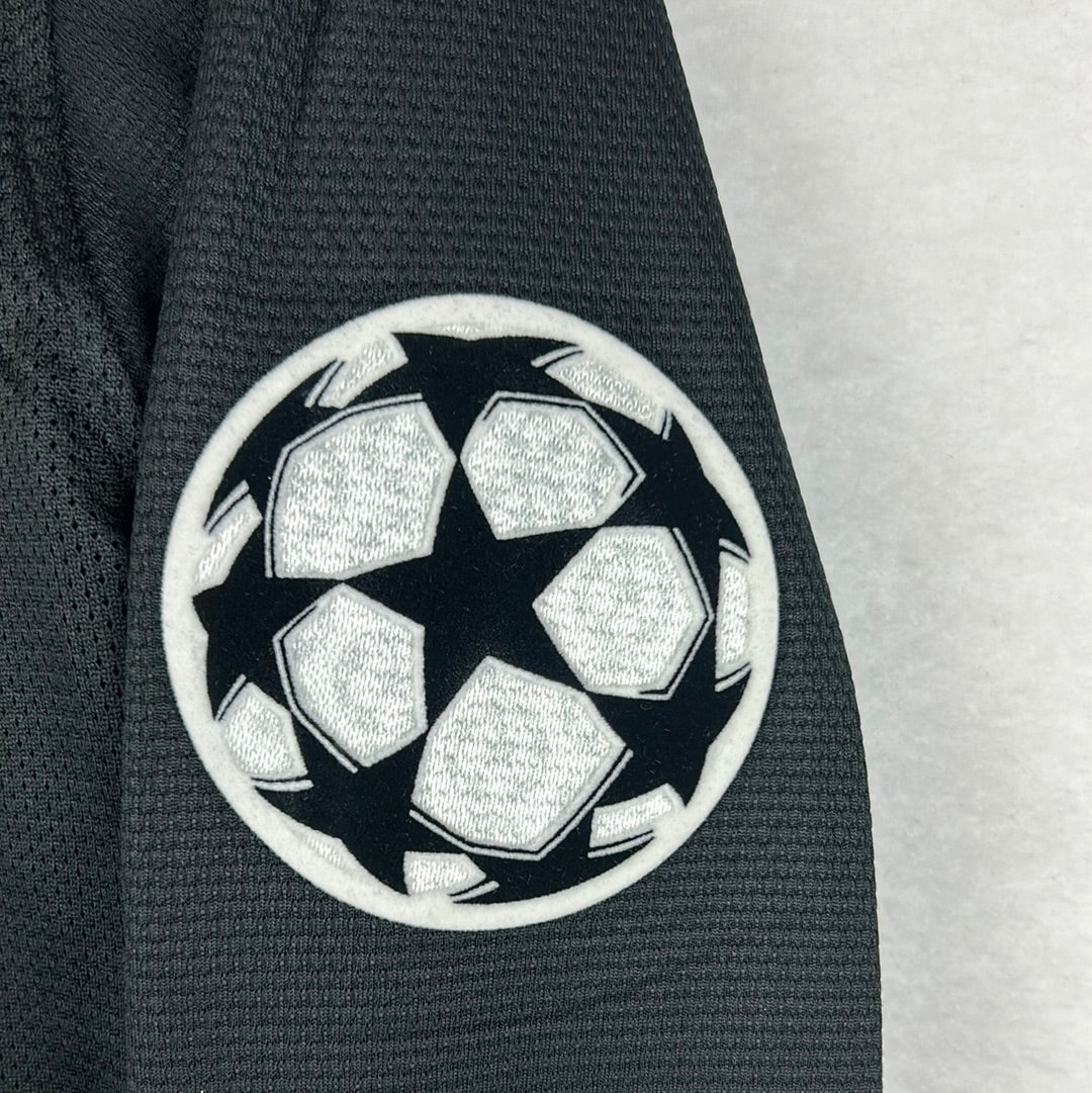 Barcelona 2011/2012 Player Issue Away Shirt - Dos Santos 12 - Long Sleeve