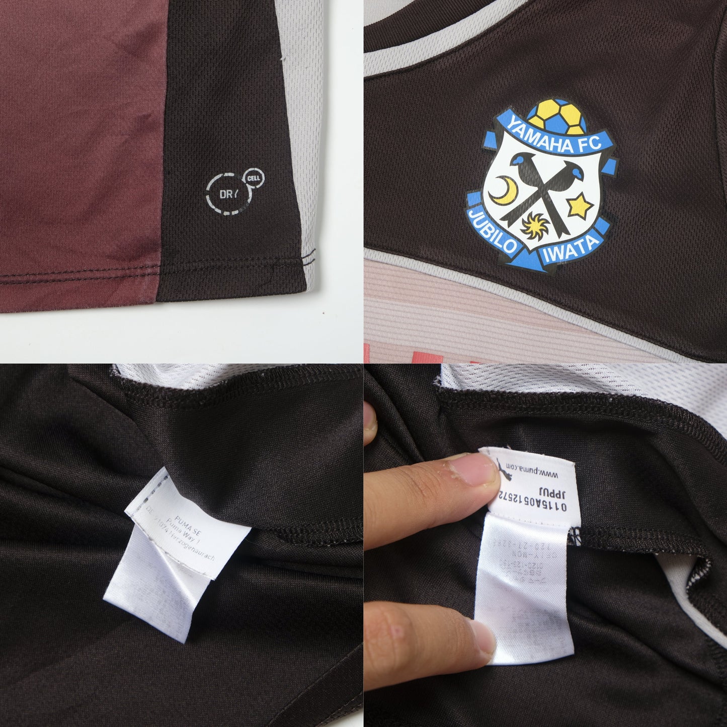 2013 Jubilo Iwata Training Shirt Puma J-League (S)
