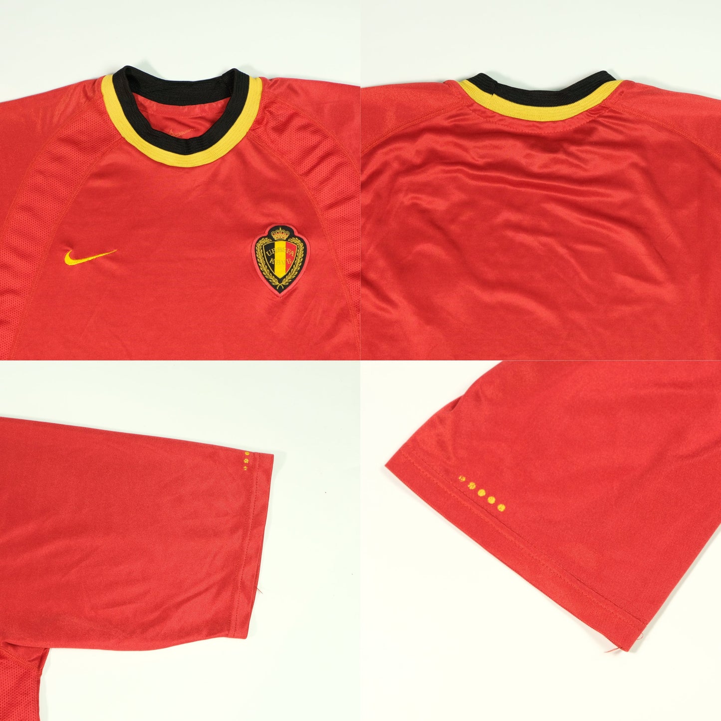 2000/02 Belgium Home Shirt Nike (S)