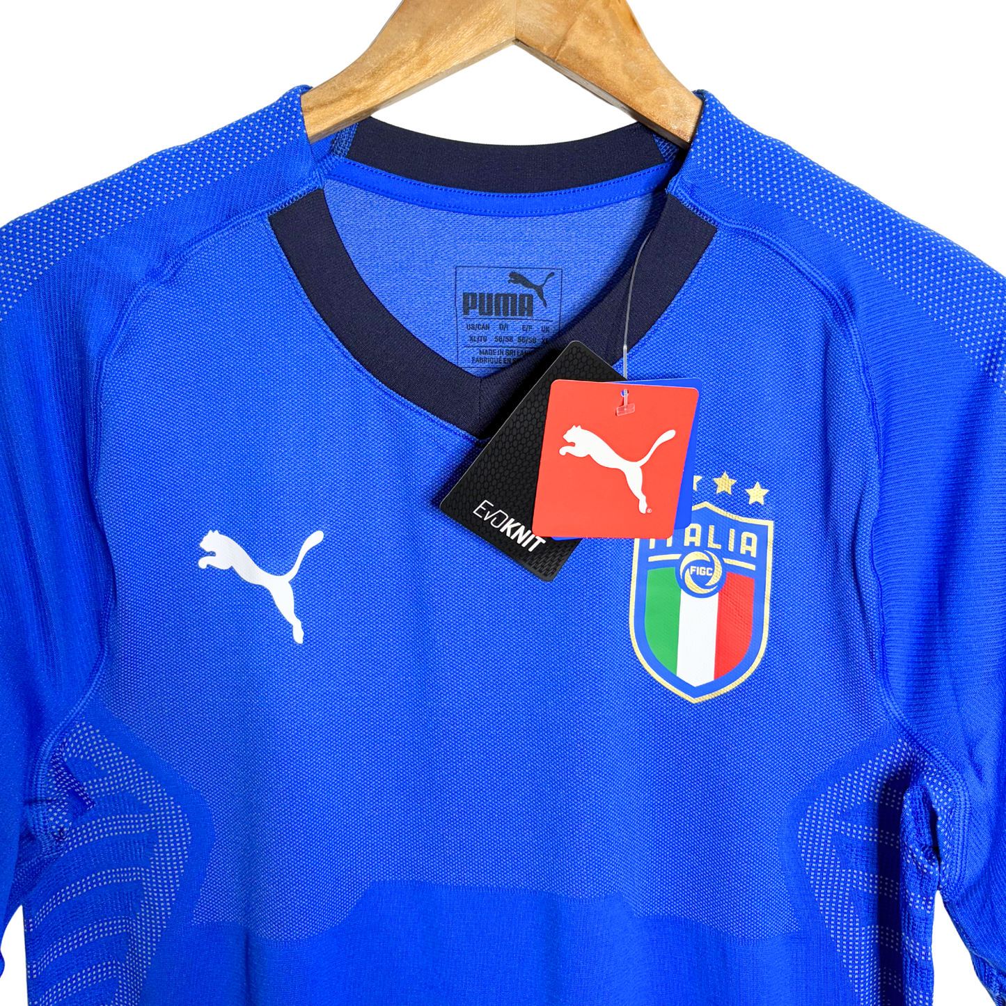 2018 Italy Player-Spec Home Shirt (BNWT) - XL (tight fit)