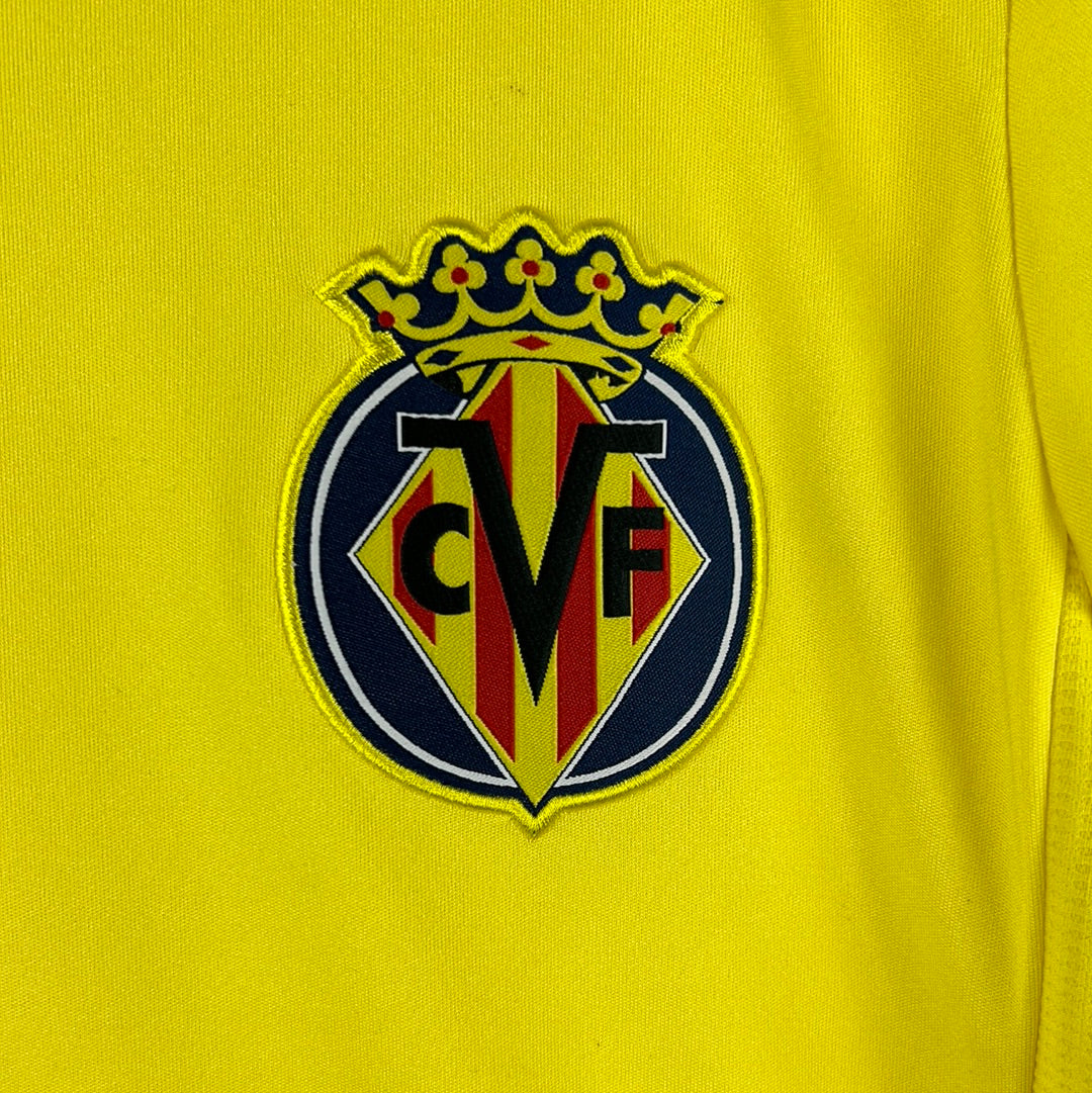 Villarreal 2011/2012 Home Shirt - Small - Excellent