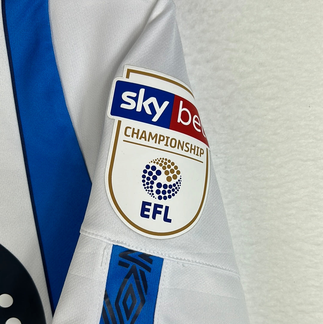 Huddersfield Town 2019/2020 Match Worn Home Shirt - Mooy 10