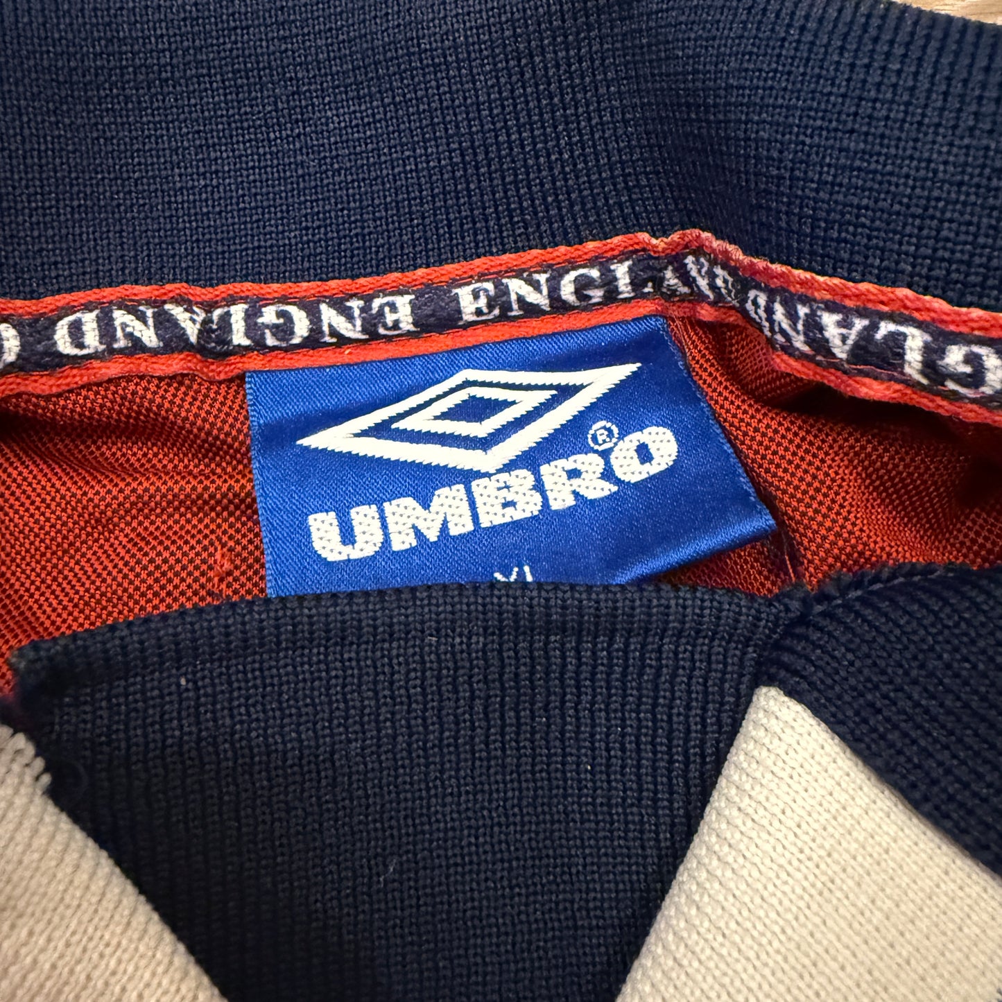 England 1998 Away Shirt - Long Sleeve - Extra Large