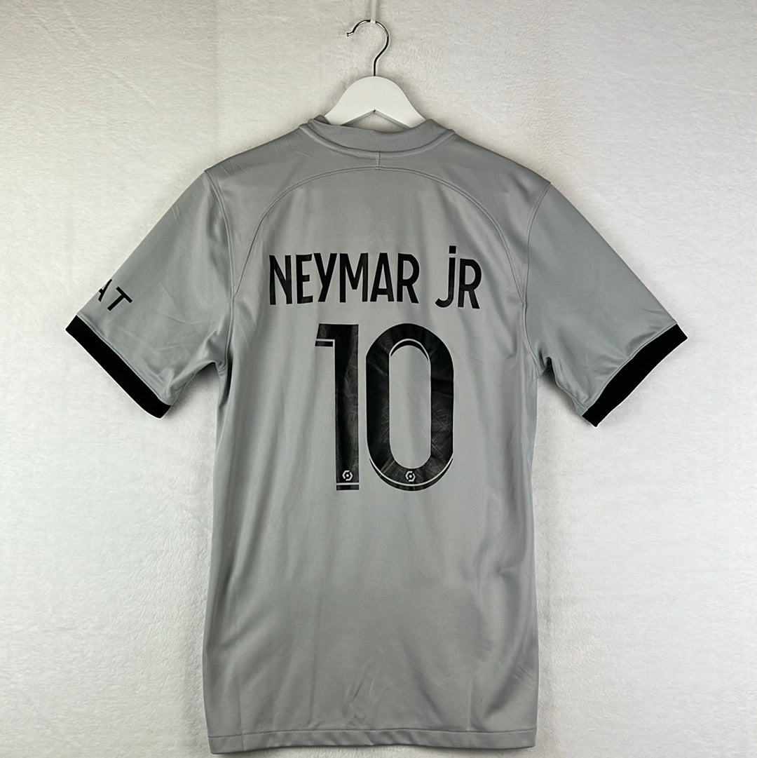 Vintage Paris Saint Germain 2022-2023 Away Shirt - Small - Neymar 10