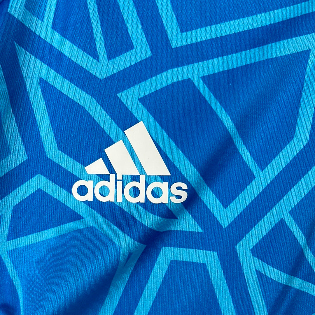 Manchester United 2022/2023 Player Issue Home Goalkeeper Shirt - De Gea 1 - Blue