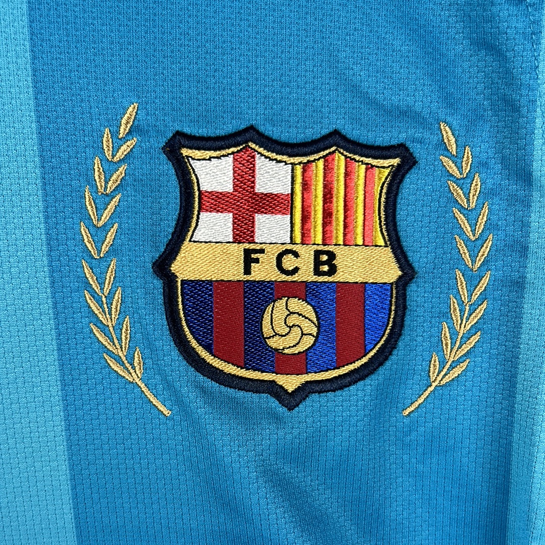 Barcelona 2007/2008 Player Issue Away Shirt - Milito 3 - CL