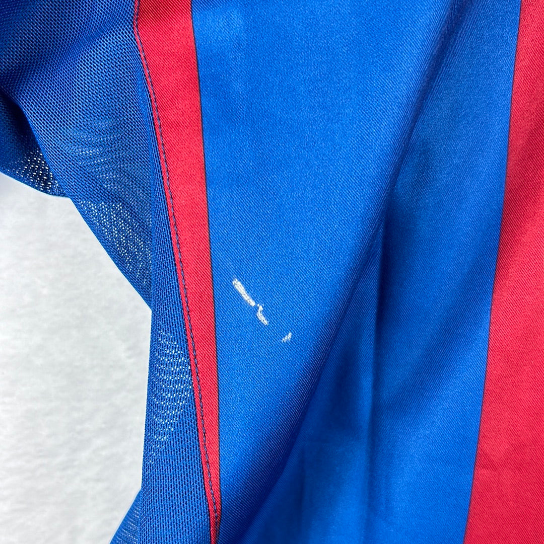 Barcelona 2002/2003 Player Issued Home Shirt - Luis Enrique 21 - Signed
