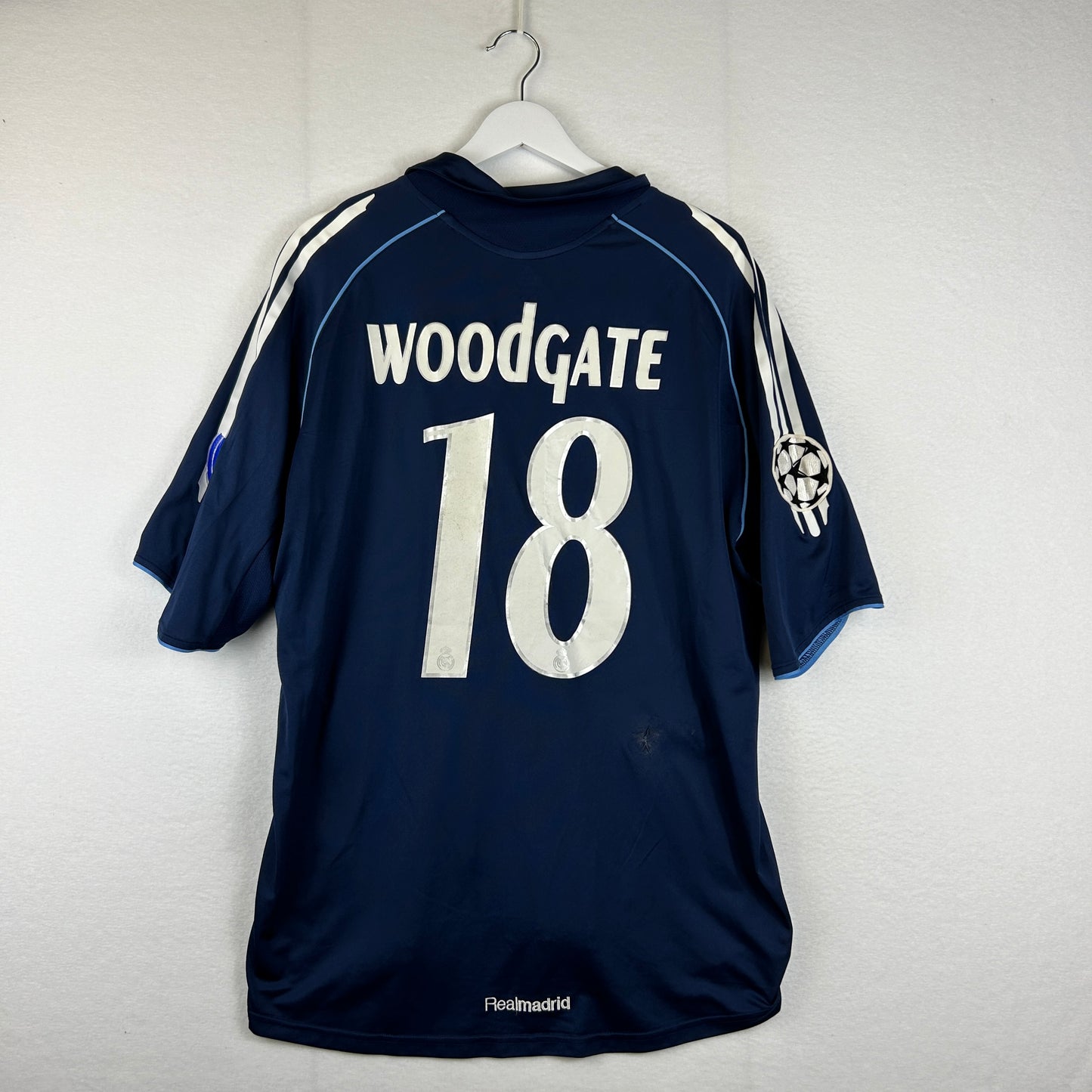 Player Issue Away Shirt - Woodgate 18 RM Print