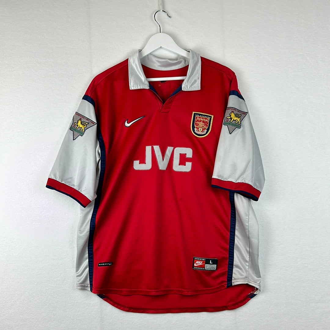 Arsenal 2000/2001 Home Shirt Front
