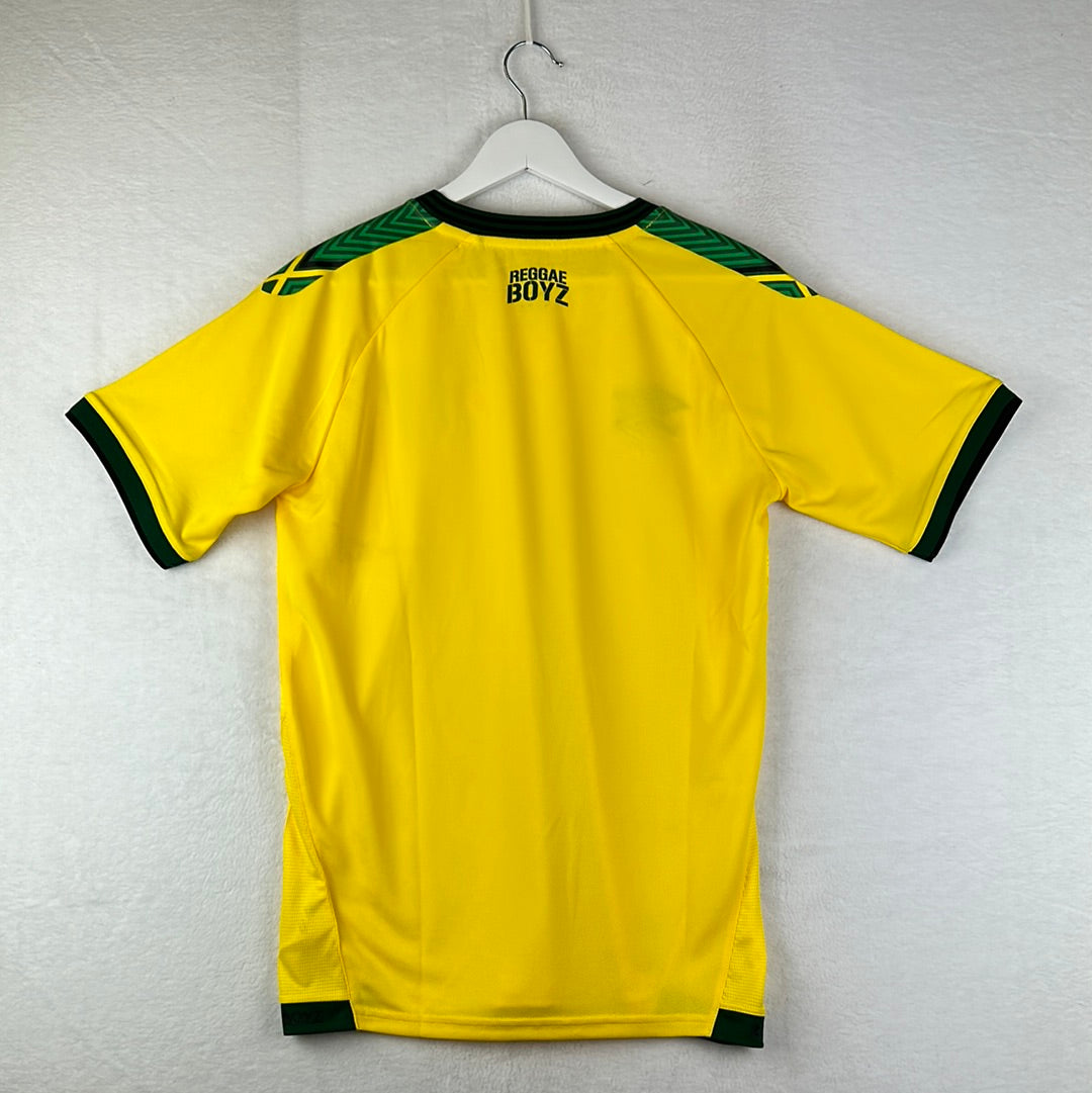 Jamaica 2021-2022 Home Shirt - Small - New with Tags