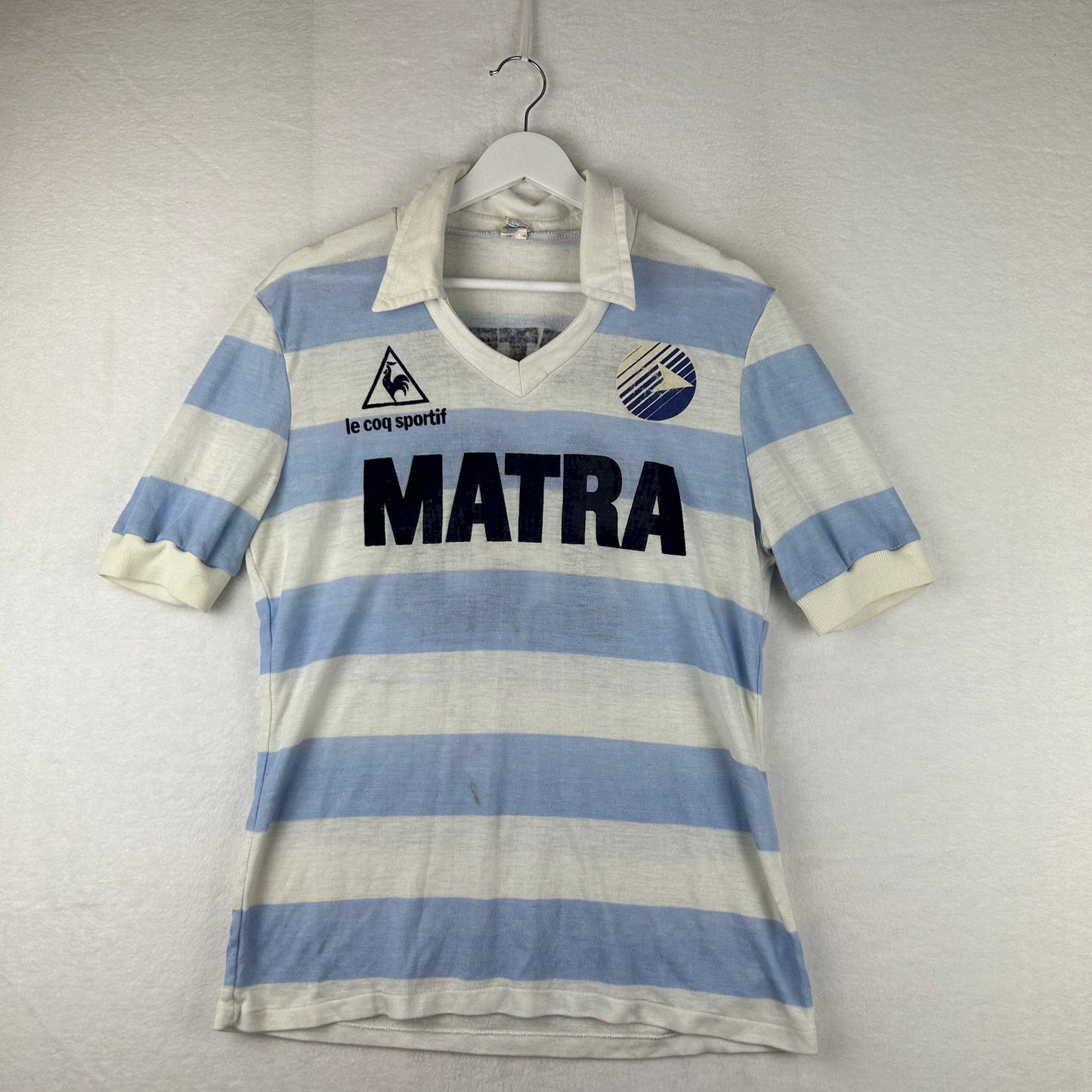 Racing Club De France 1986 Match Worn Away Shirt
