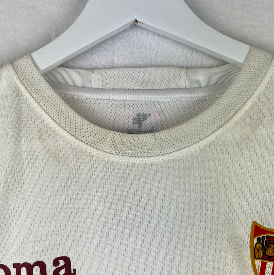Sevilla 2006/2007 Match Worn Home Shirt - Uefa Super Cup Final - Renato 11