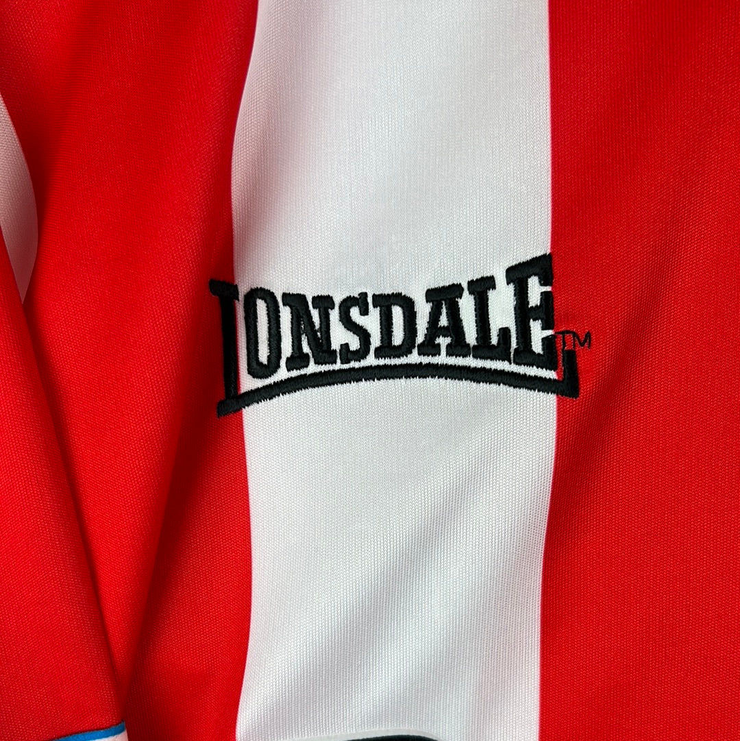 Sunderland 2005/2006 Player Issue Home Shirt - Whitehead 8