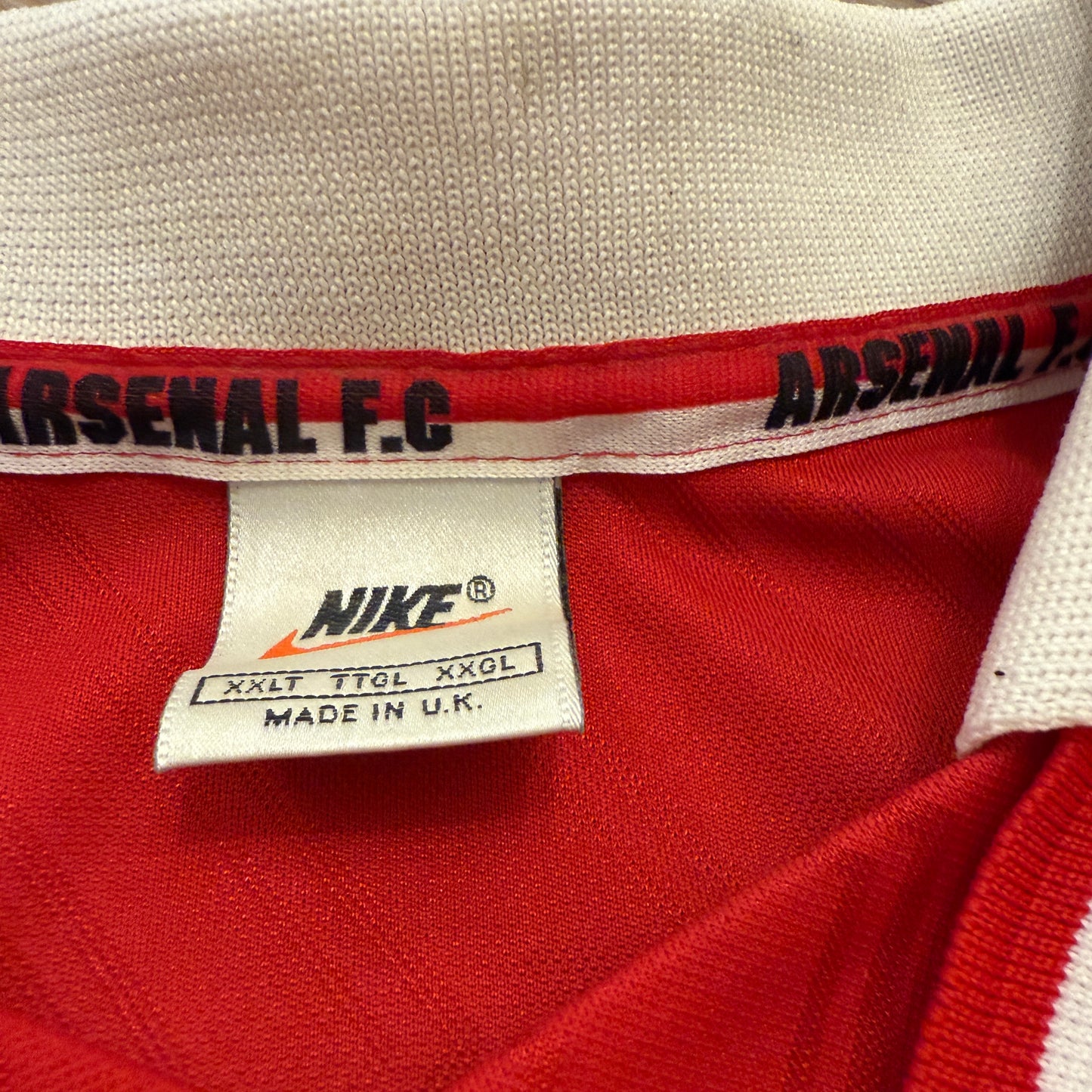 Arsenal 1996/1997 Home Shirt - XXL - Excellent Condition