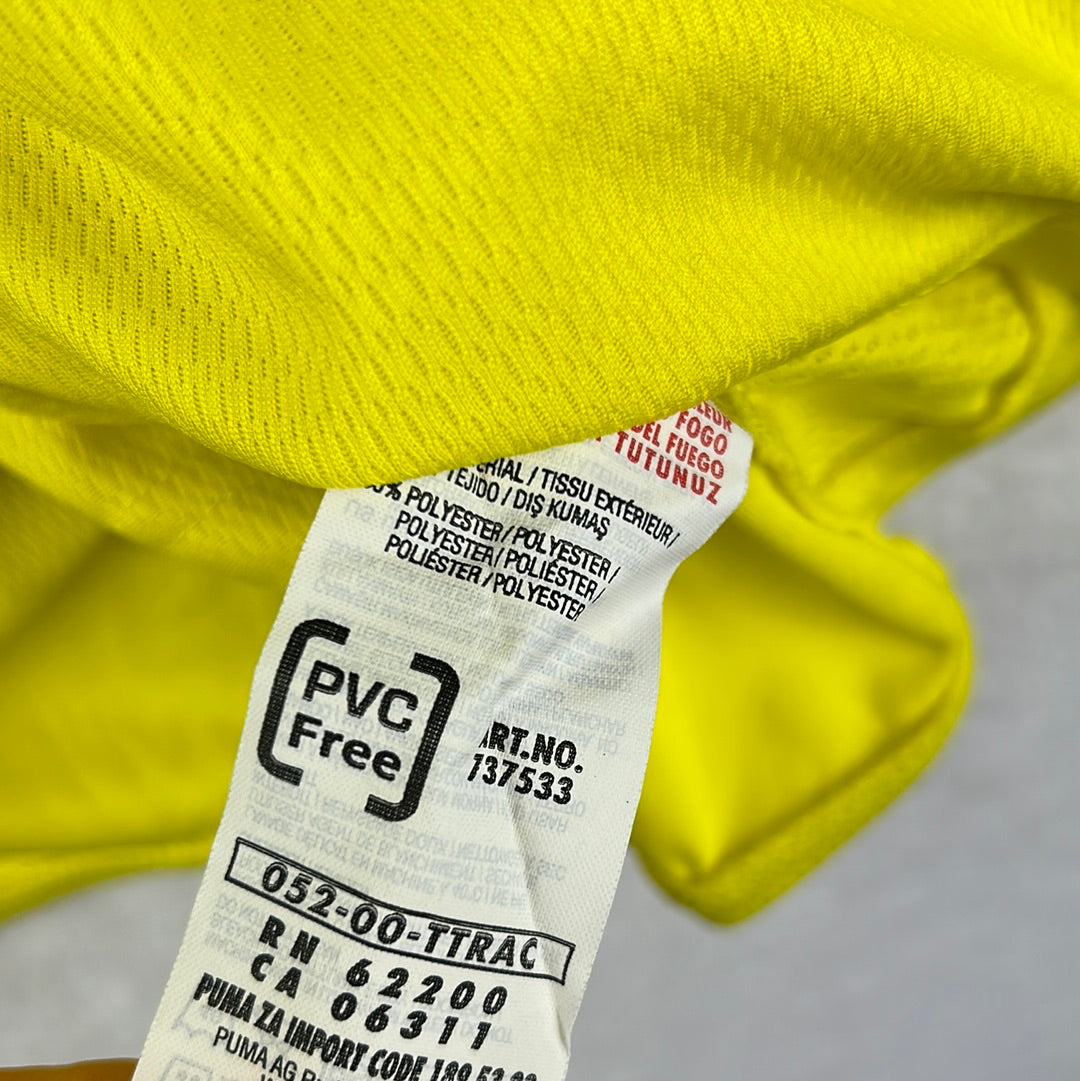 Villarreal 2009/2010 Player Issue Home Shirt - Angel 18