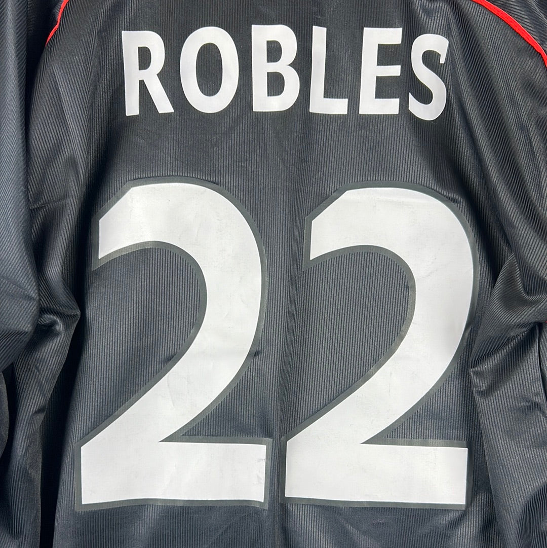Real Mallorca 2001-2002 Match Worn CL Third Shirt - XL - Robles 22