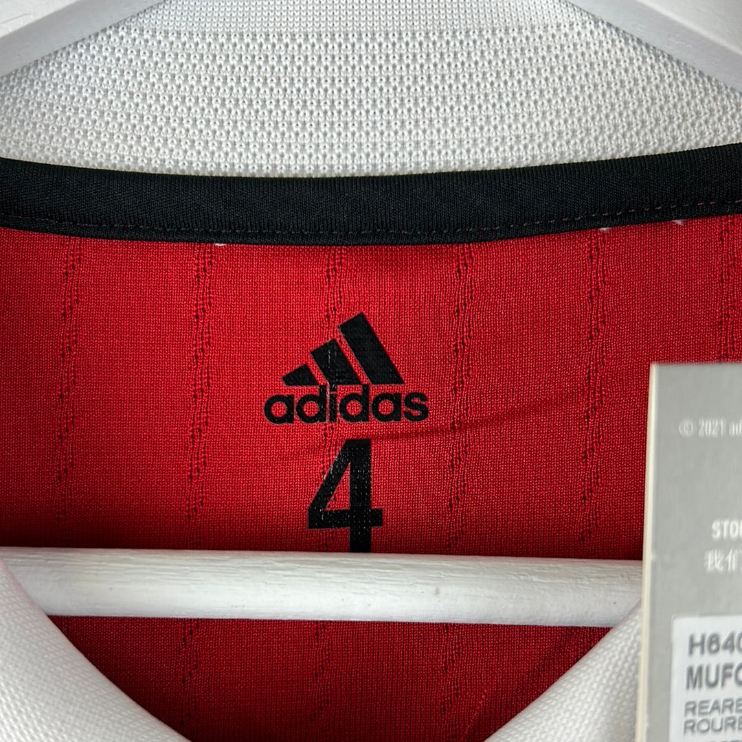 Manchester United 2022/2023 Player Issue Home Shirt - Size Small