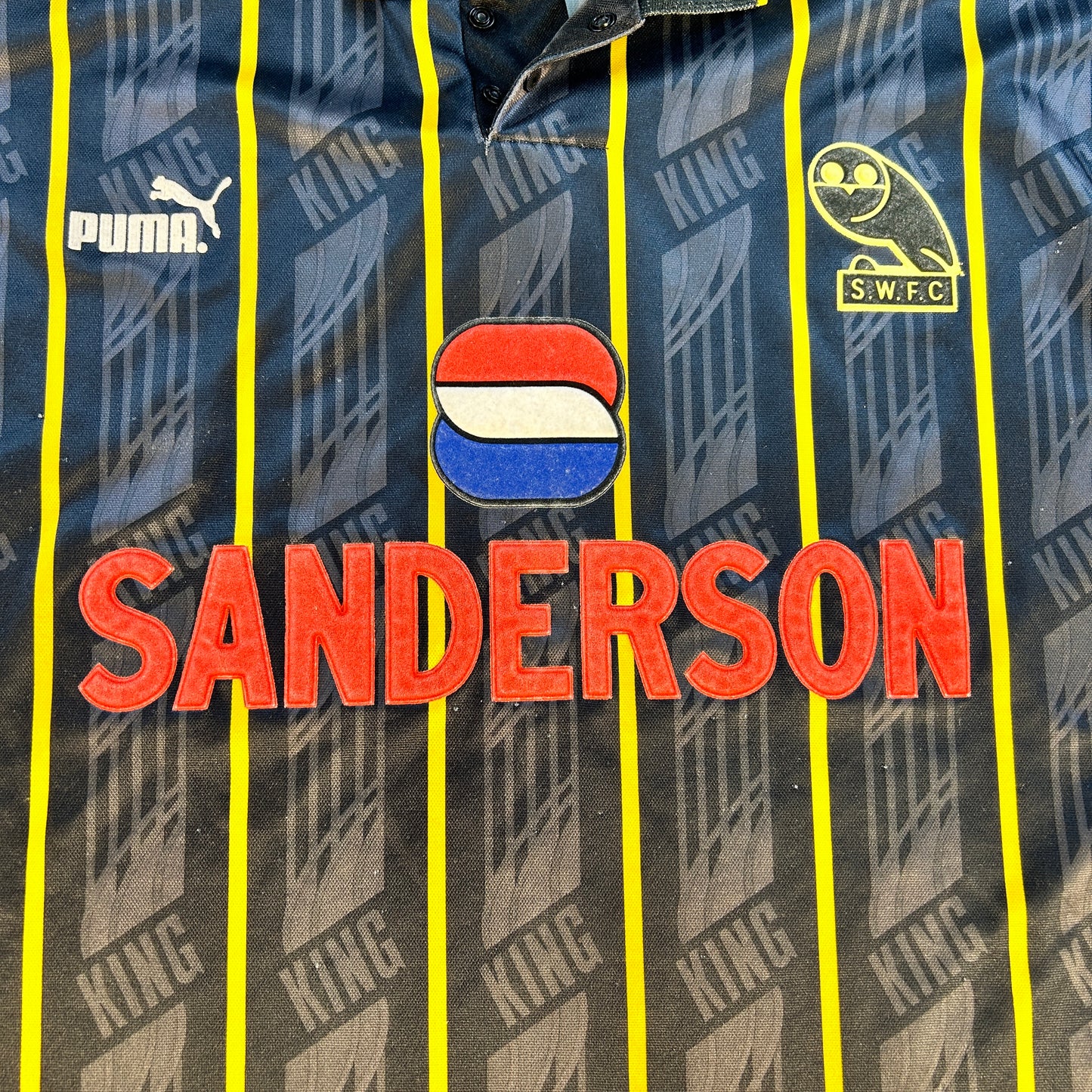 Sheffield Wednesday 1993/1994 Away Shirt - Extra Large - Vintage
