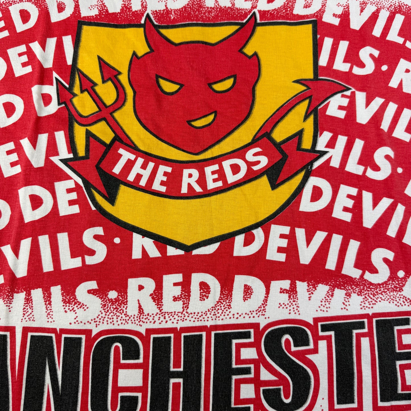 Vintage Manchester United Red Devils T-Shirt