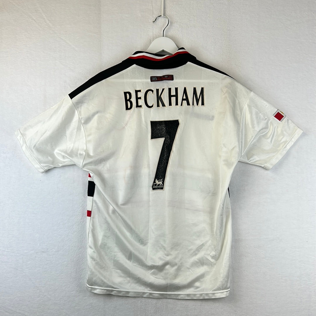 Manchester United 1997-1998-1999 Away Shirt Medium Beckham