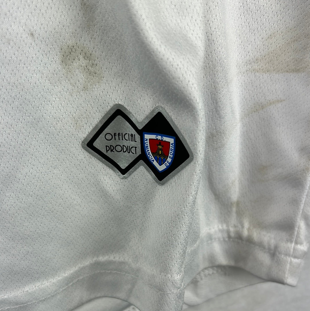 Numancia 2008-2008 Match Worn Away Shirt - XL - Barkero 17