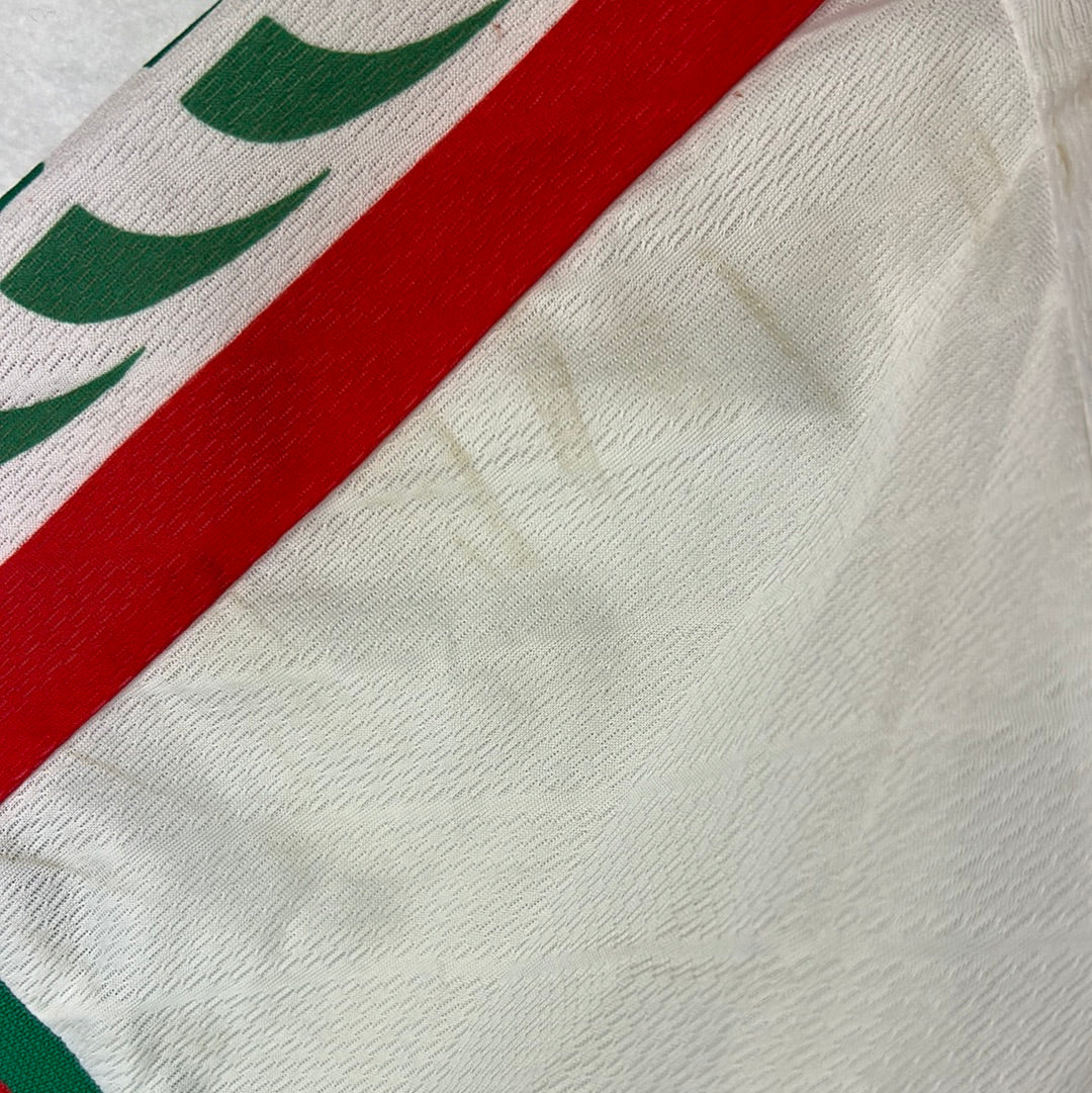 Bulgaria 1999 Match Worn Shirt v Belgium (Still Dirty)