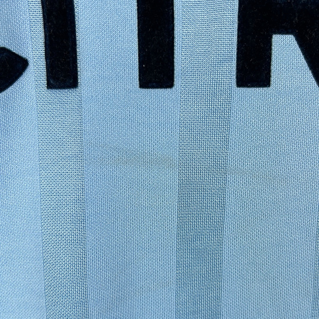 Celta Vigo 2001/2002 Player Issue Home Shirt - Giovanella 5 - Long sleeve