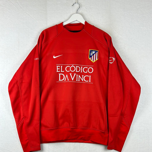 Atletico Madrid 2004/2005 Player Issue Training Top - El Codigo Da Vinci