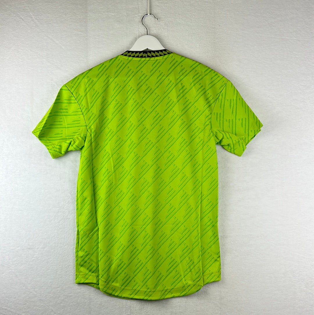 Manchester United 2022/2023 Player Issue Third Shirt - Size Small (4)