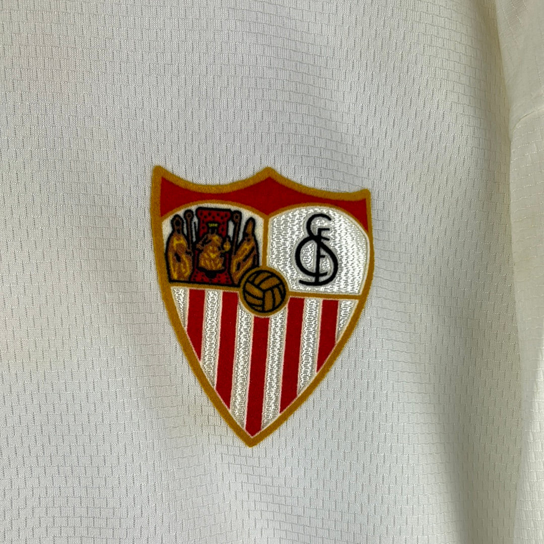 Sevilla 2006/2007 Match Worn Home Shirt - Uefa Super Cup Final - Renato 11