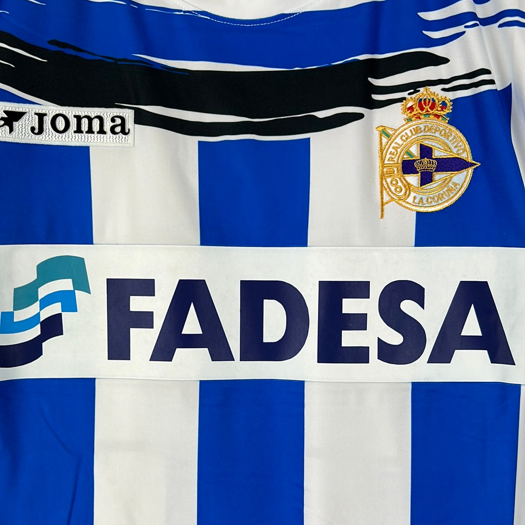 Deportivo La Coruna 2006/2007 Player Issue Home Shirt - Duscher 4