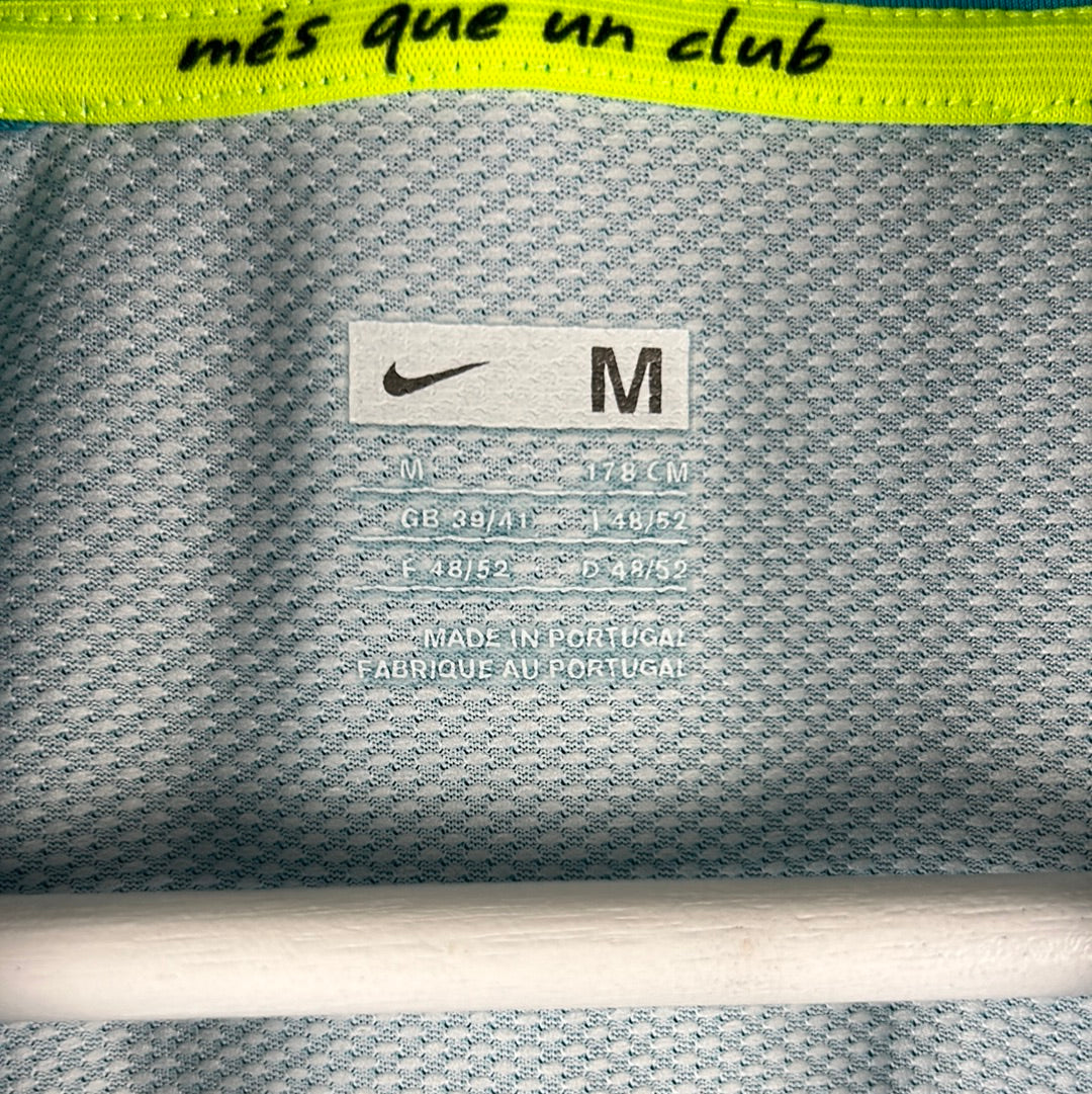 Barcelona 2007/2008 Player Issue Away Shirt - Milito 3 - CL