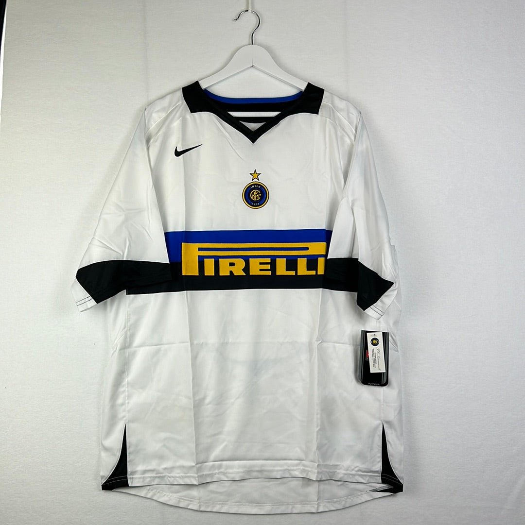 Internazionale (Inter Milan) 2004 - 2005 away football shirt outlet jersey Nike size XL