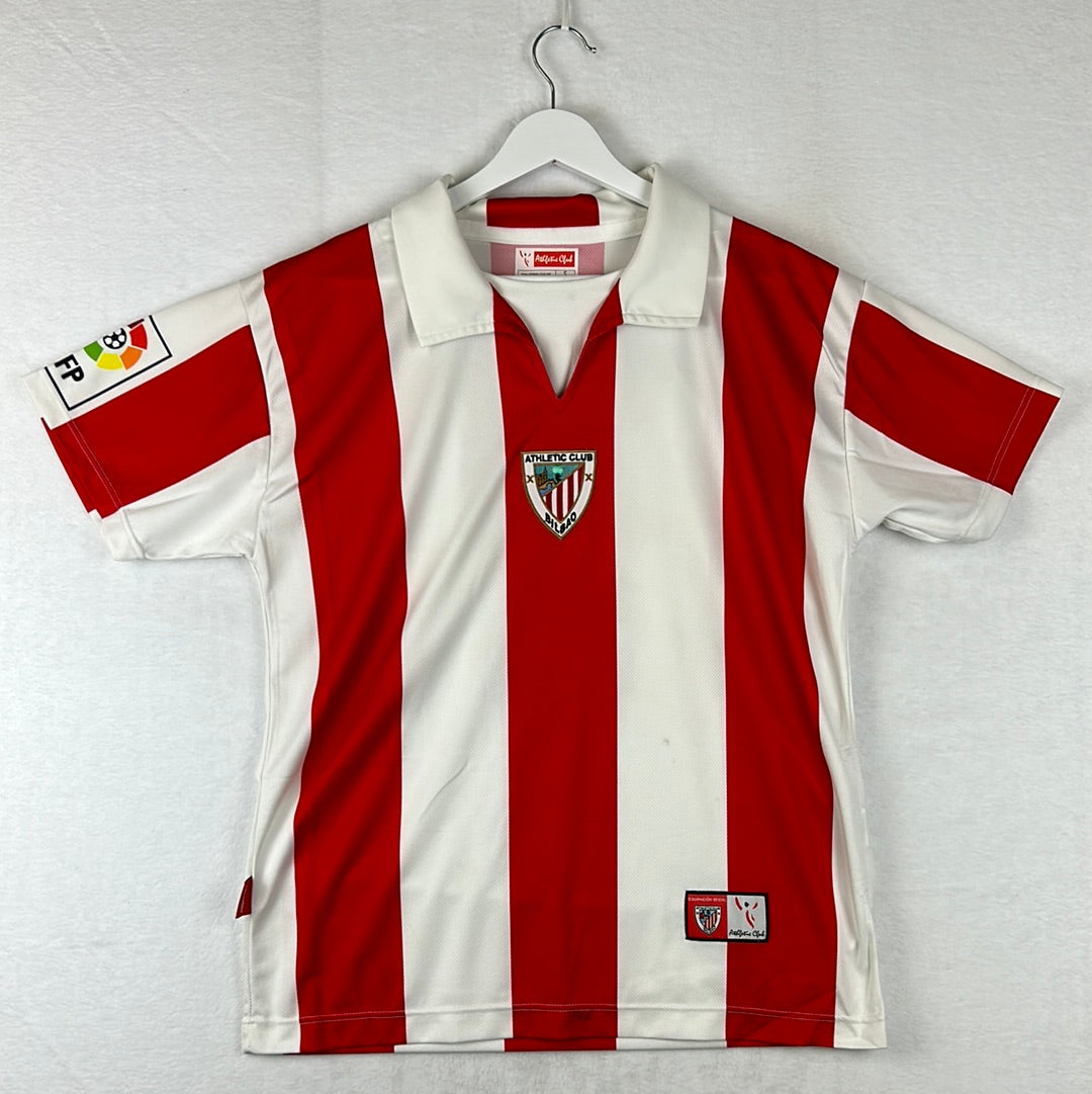 Athletic Bilbao 2007/2008 Player Issue Home Shirt - Garmendia 8