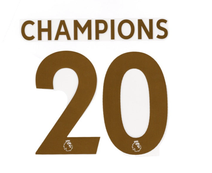 Champions 20 Liverpool Player Size Official Name sets 2020-21