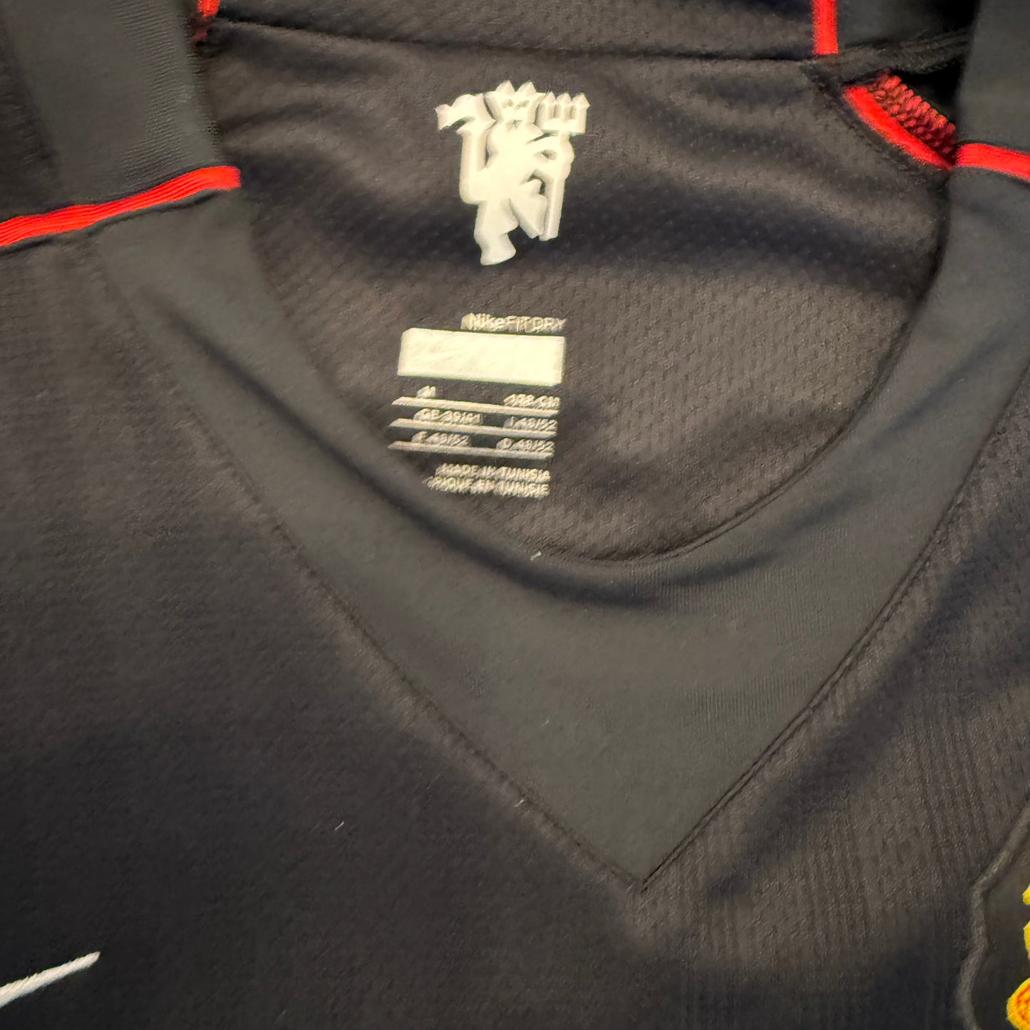 Manchester United 2007/2008 Away Shirt - Medium - Long Sleeve