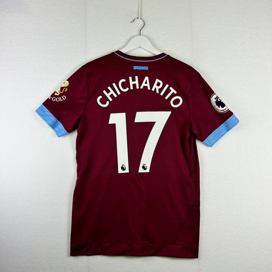 West Ham 2018/2019 Player Issued Home Shirt