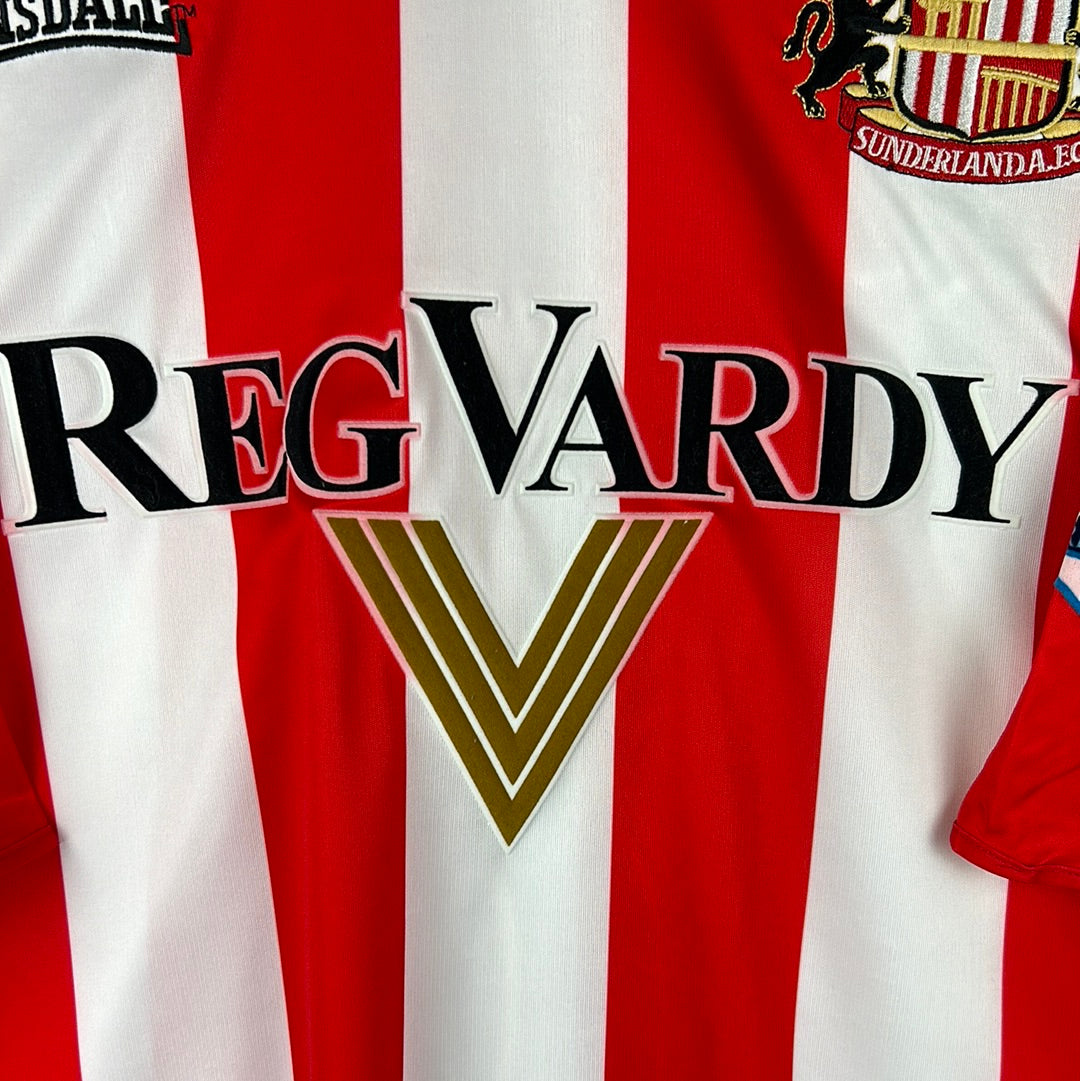 Sunderland 2005/2006 Player Issue Home Shirt - Whitehead 8