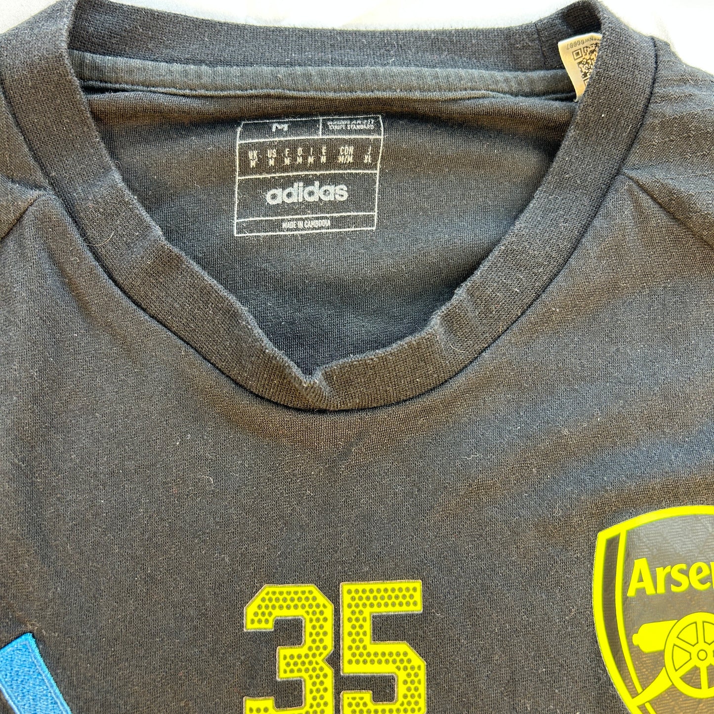 Arsenal 2022/2023 Worn/Issued Player Training Shirt - Zinchenko