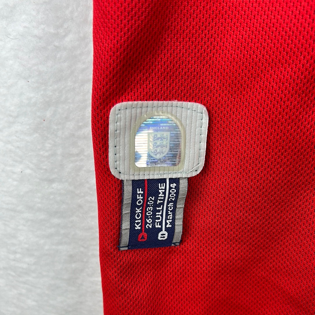 England 2002-2003 Reversible Away Shirt - Excellent Condition