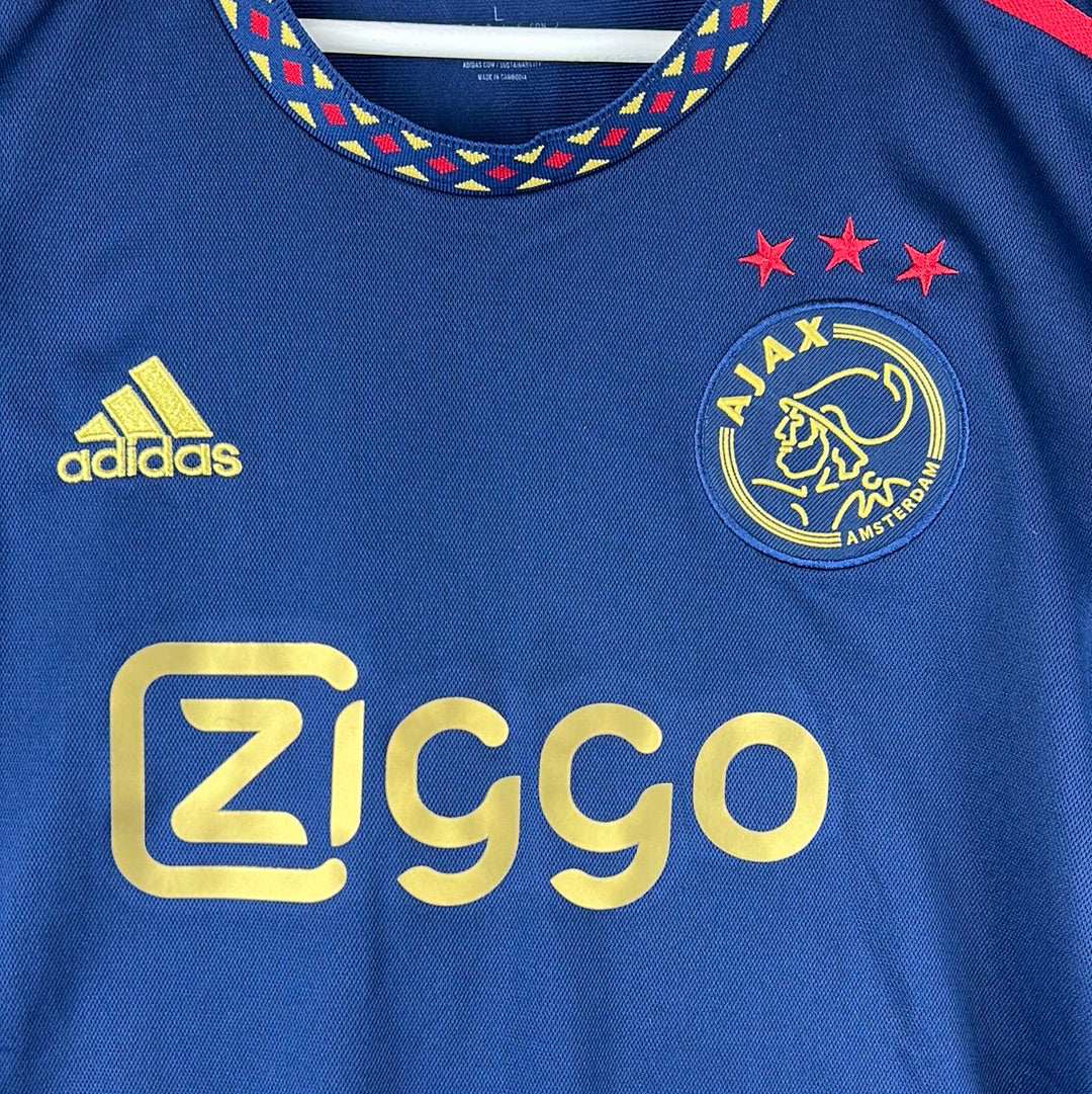 Ajax 2022/2023 Away Shirt - Large - Kudus 20